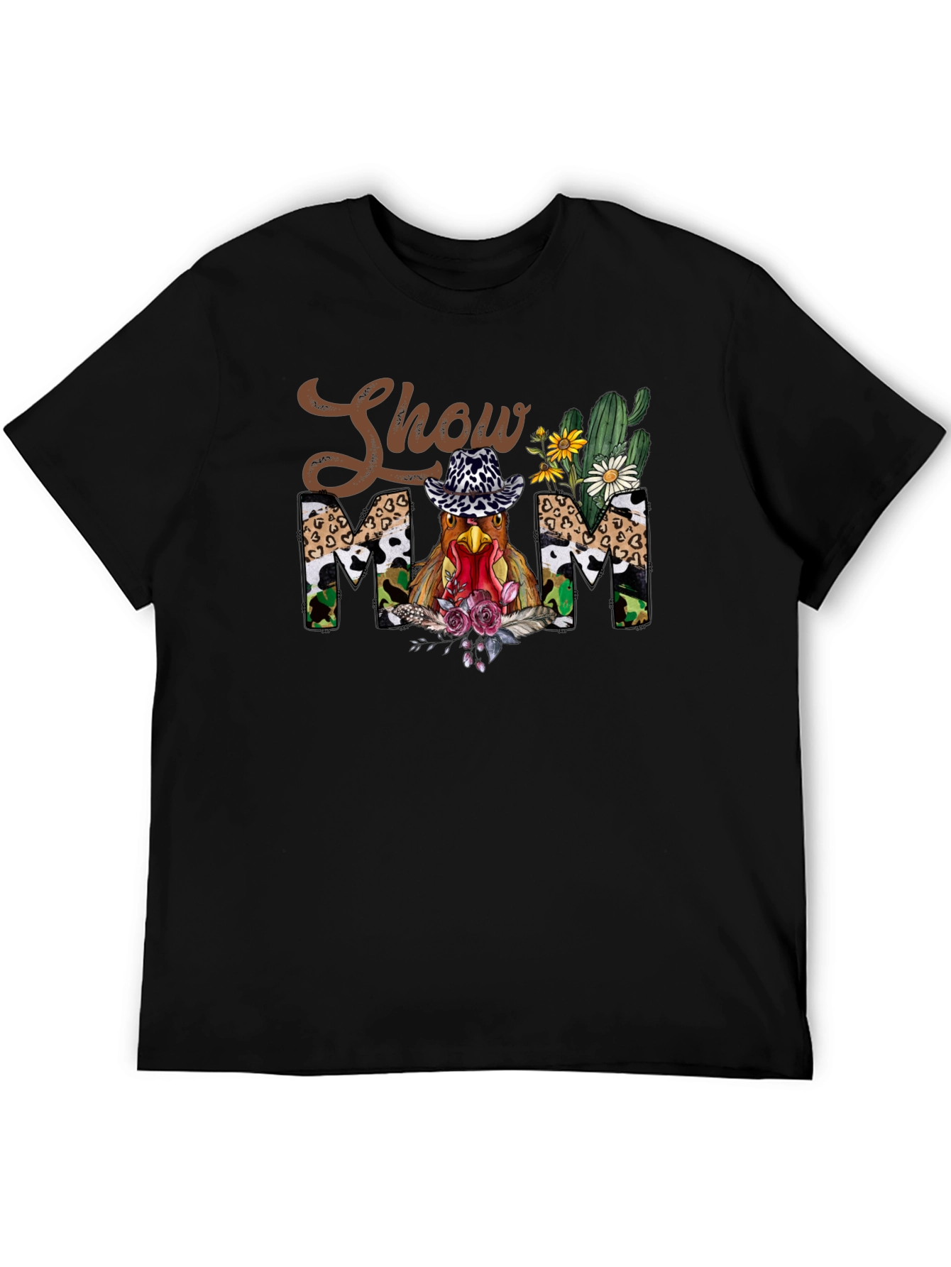 Show Mom Chicken Graphic Tee