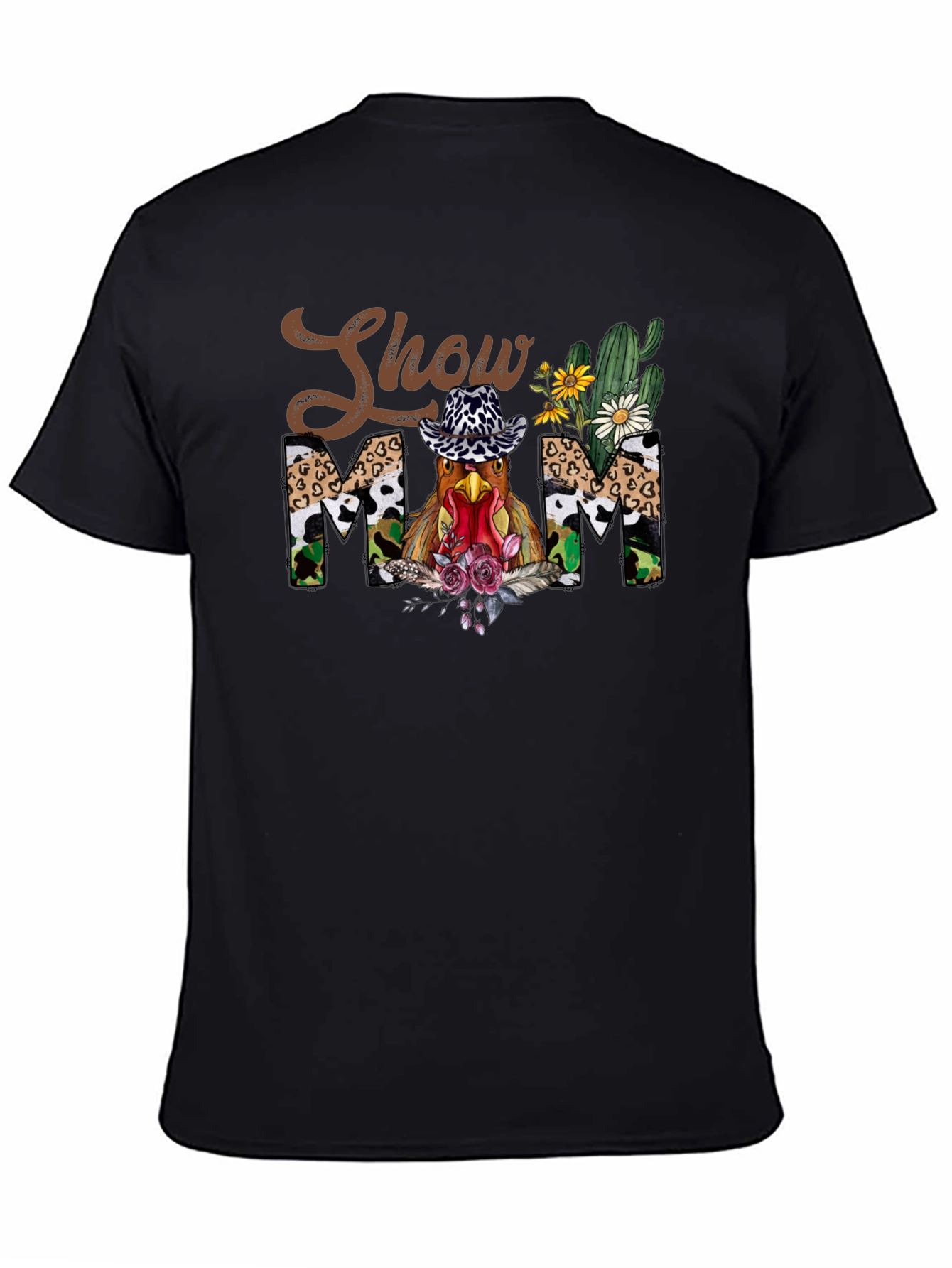 Show Mom Chicken Graphic Tee