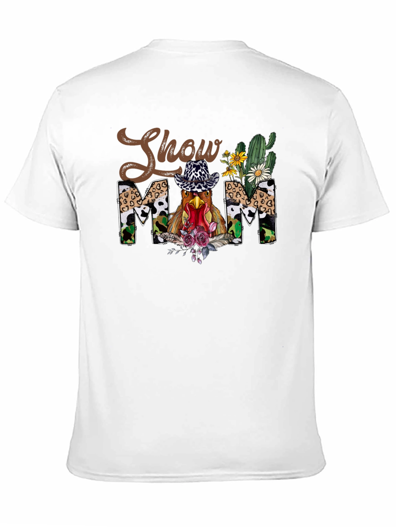 Show Mom Chicken Graphic Tee