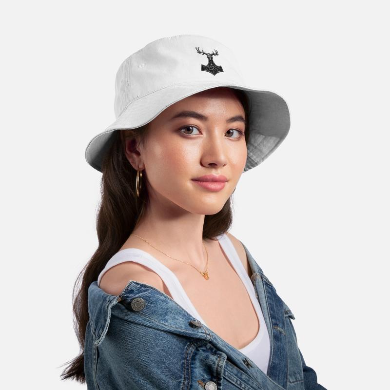 Valknut Stag Skull | Mjölnir Pagan Symbol