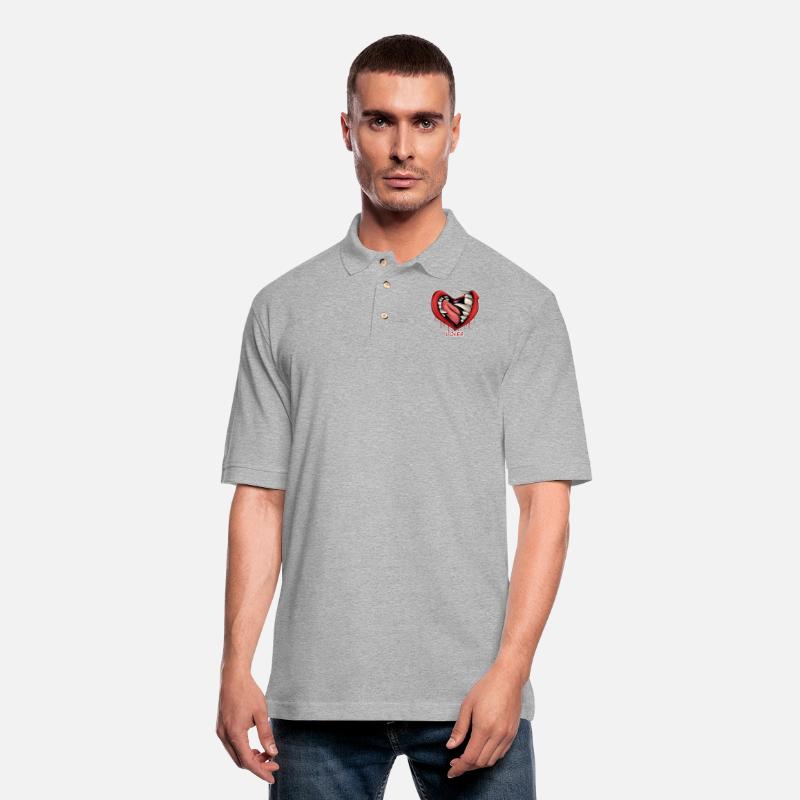 Vampire mouth with sharp