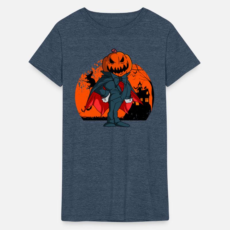 Vampire Pumpkin Head Jack O' Lantern Halloween