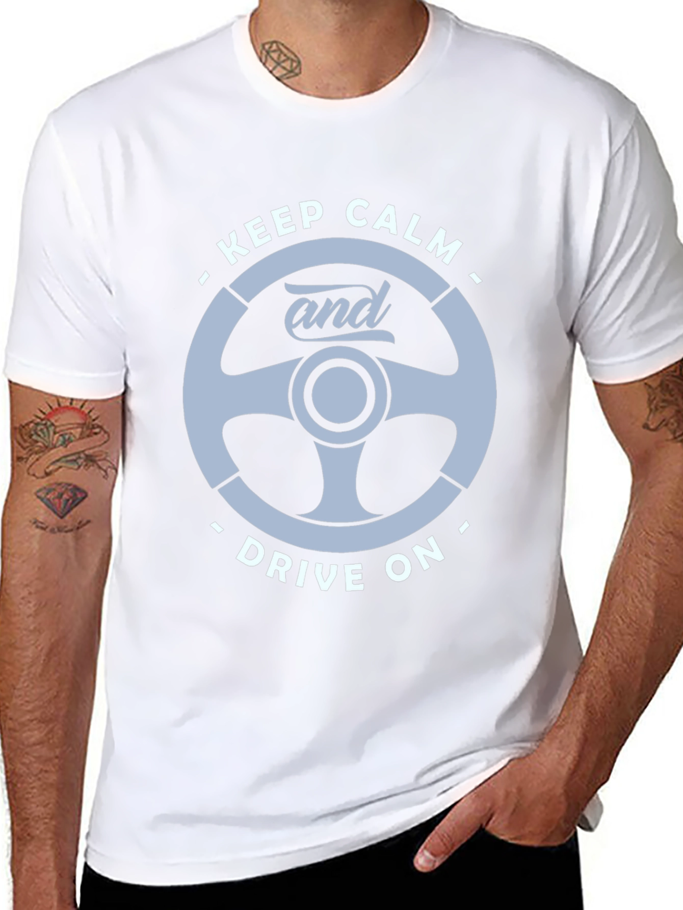 Keep Calm and Drive On T-Shirt