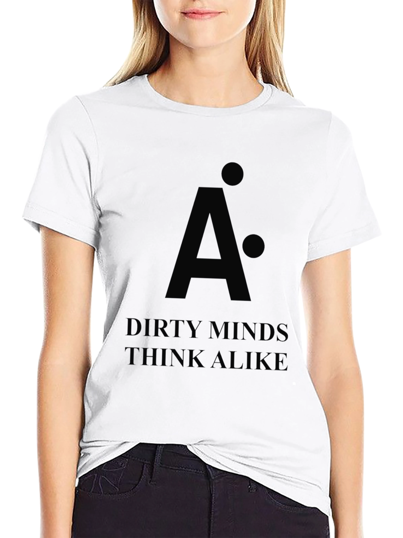 Dirty Minds Think Alike Black T-Shirt