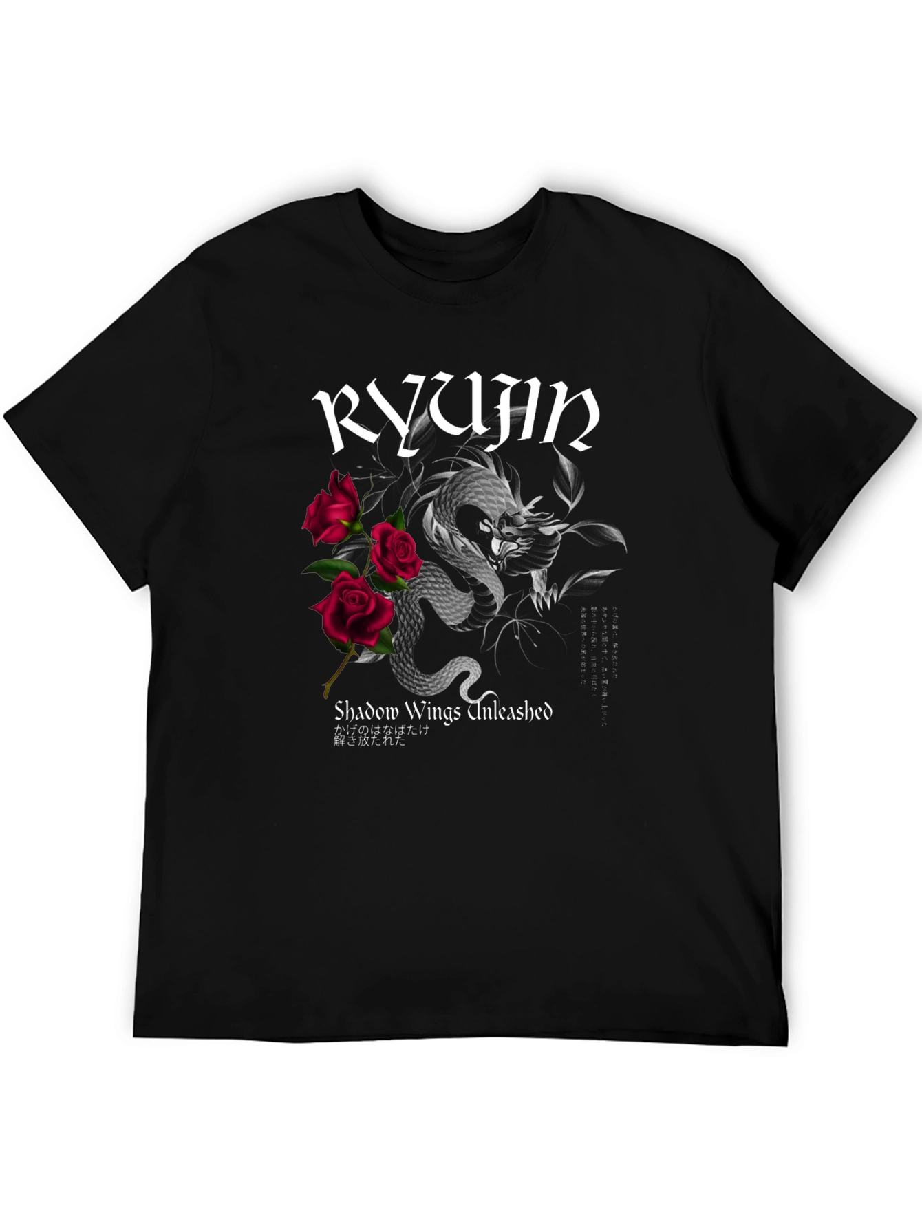 Ryujin Shadow Wings Unleashed Graphic Tee