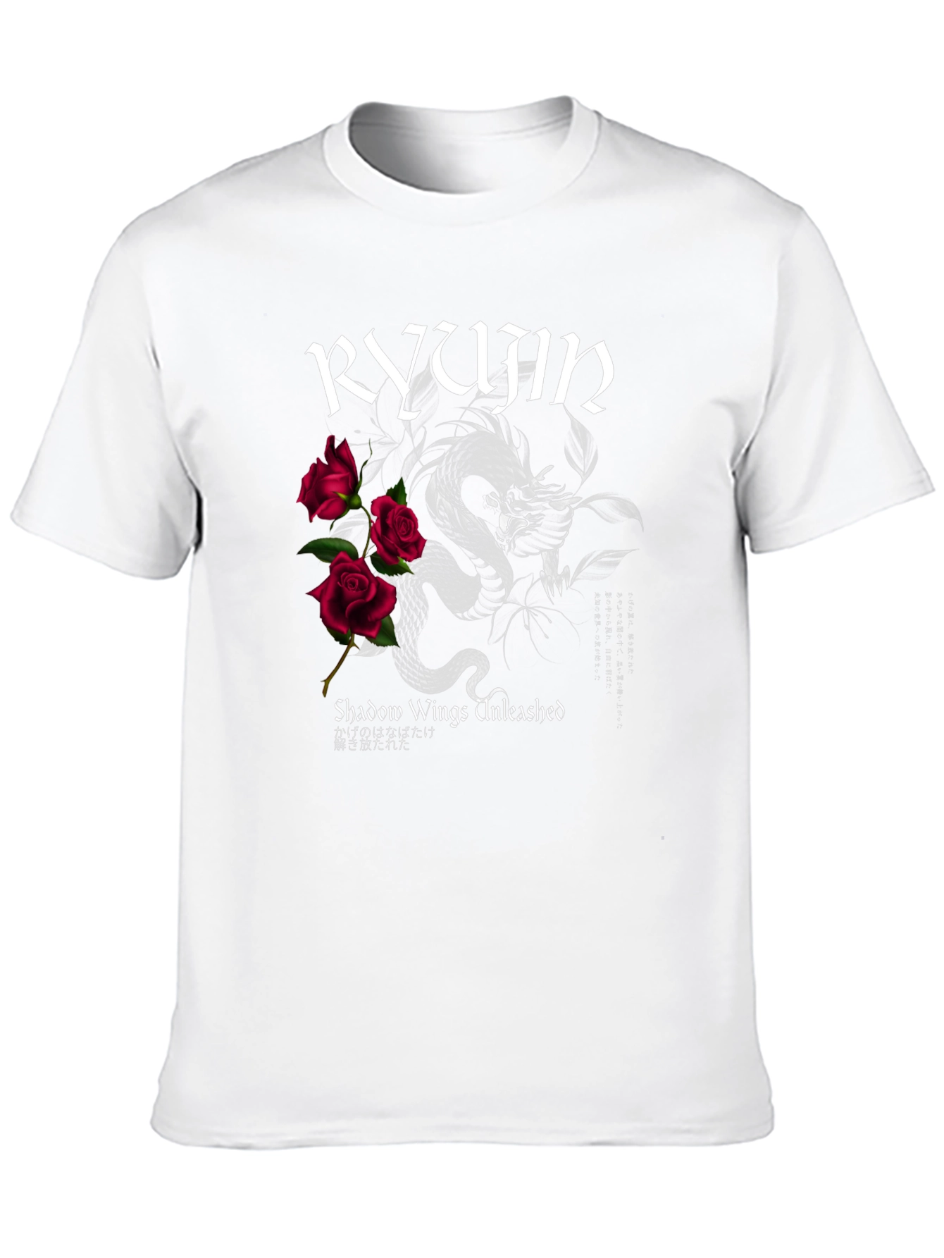 Ryujin Shadow Wings Unleashed Graphic Tee
