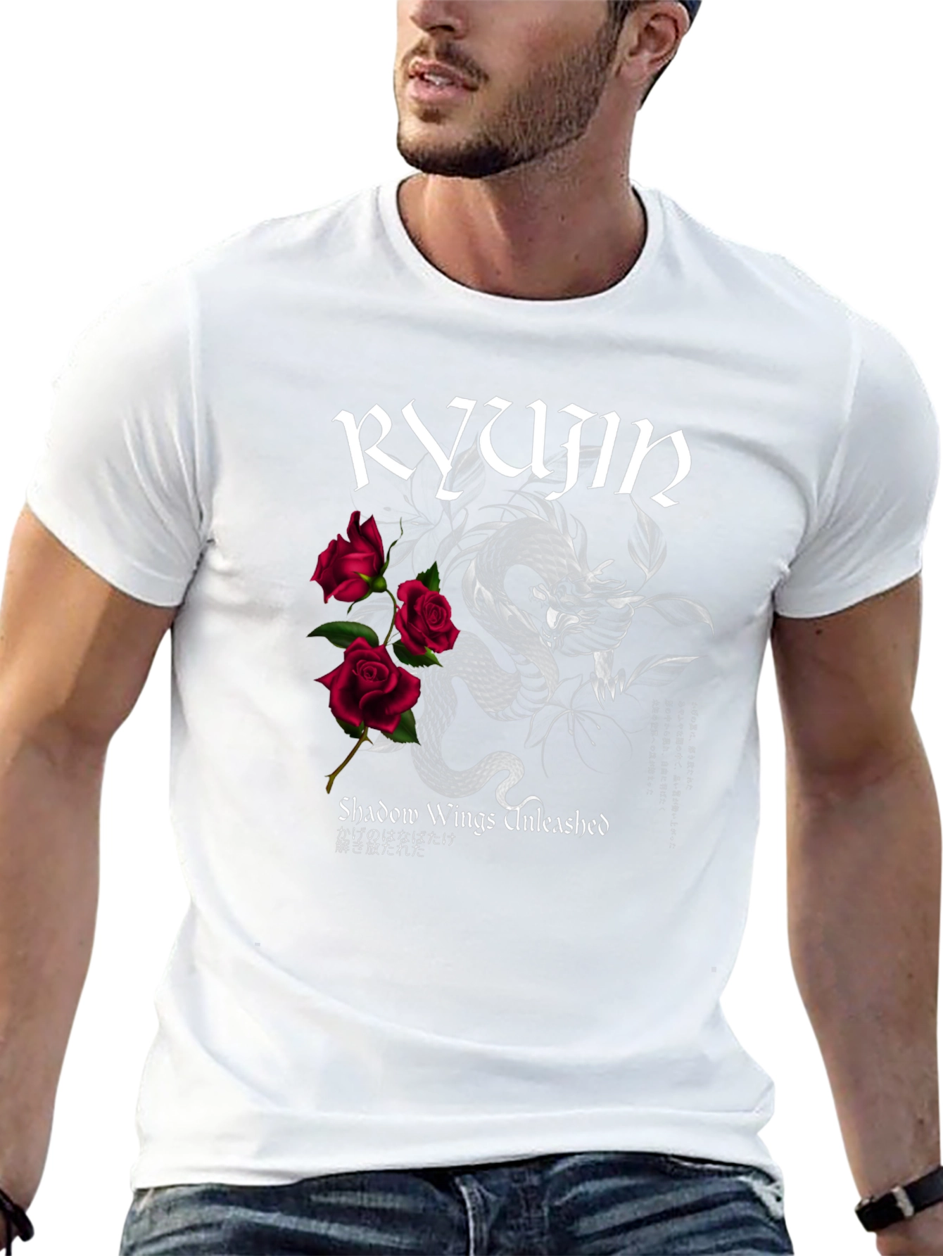 Ryujin Shadow Wings Unleashed Graphic Tee