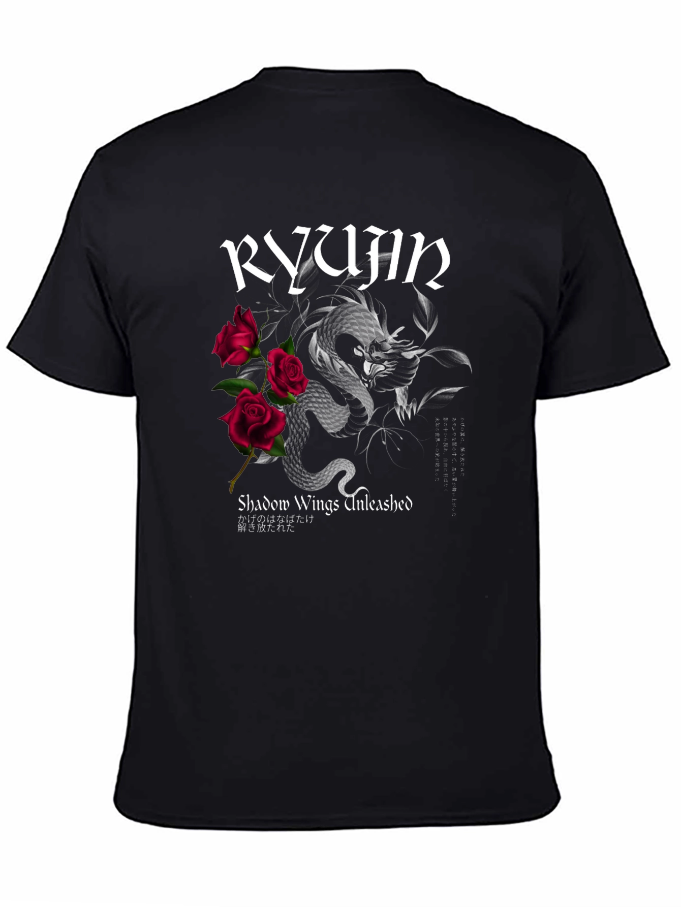 Ryujin Shadow Wings Unleashed Graphic Tee