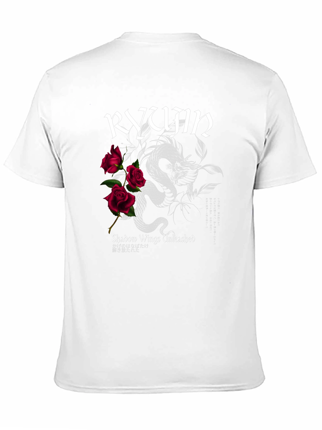 Ryujin Shadow Wings Unleashed Graphic Tee