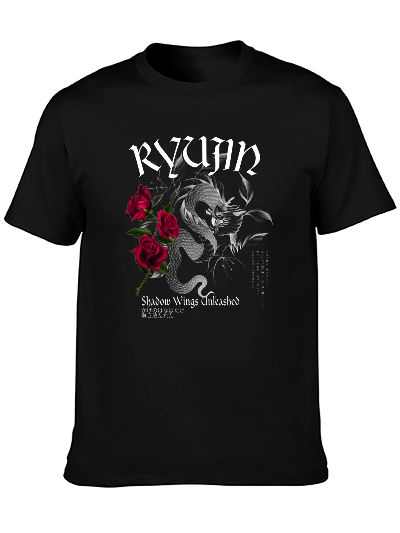 Ryujin Shadow Wings Unleashed Graphic Tee