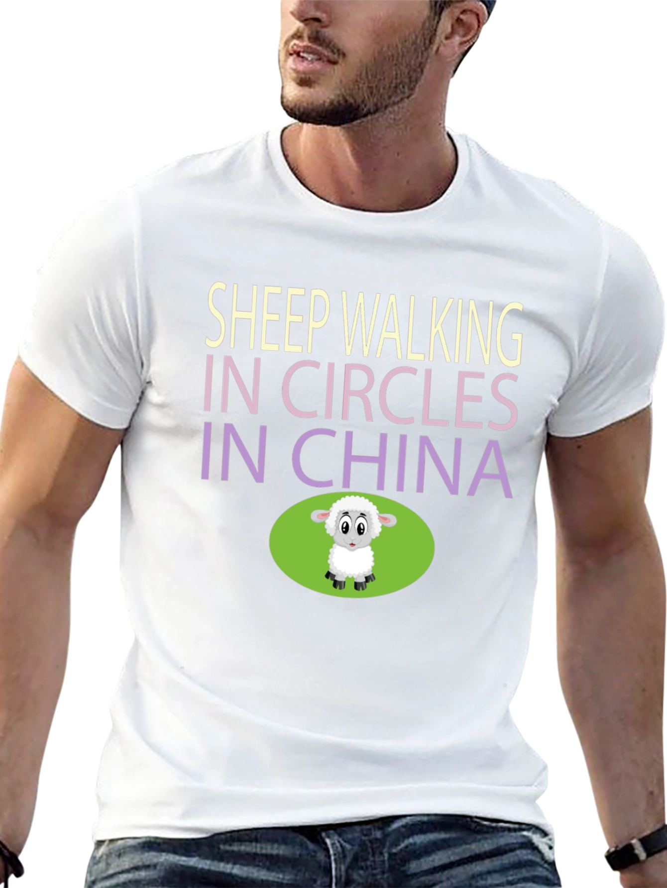 Sheep Walking in Circles T-Shirt