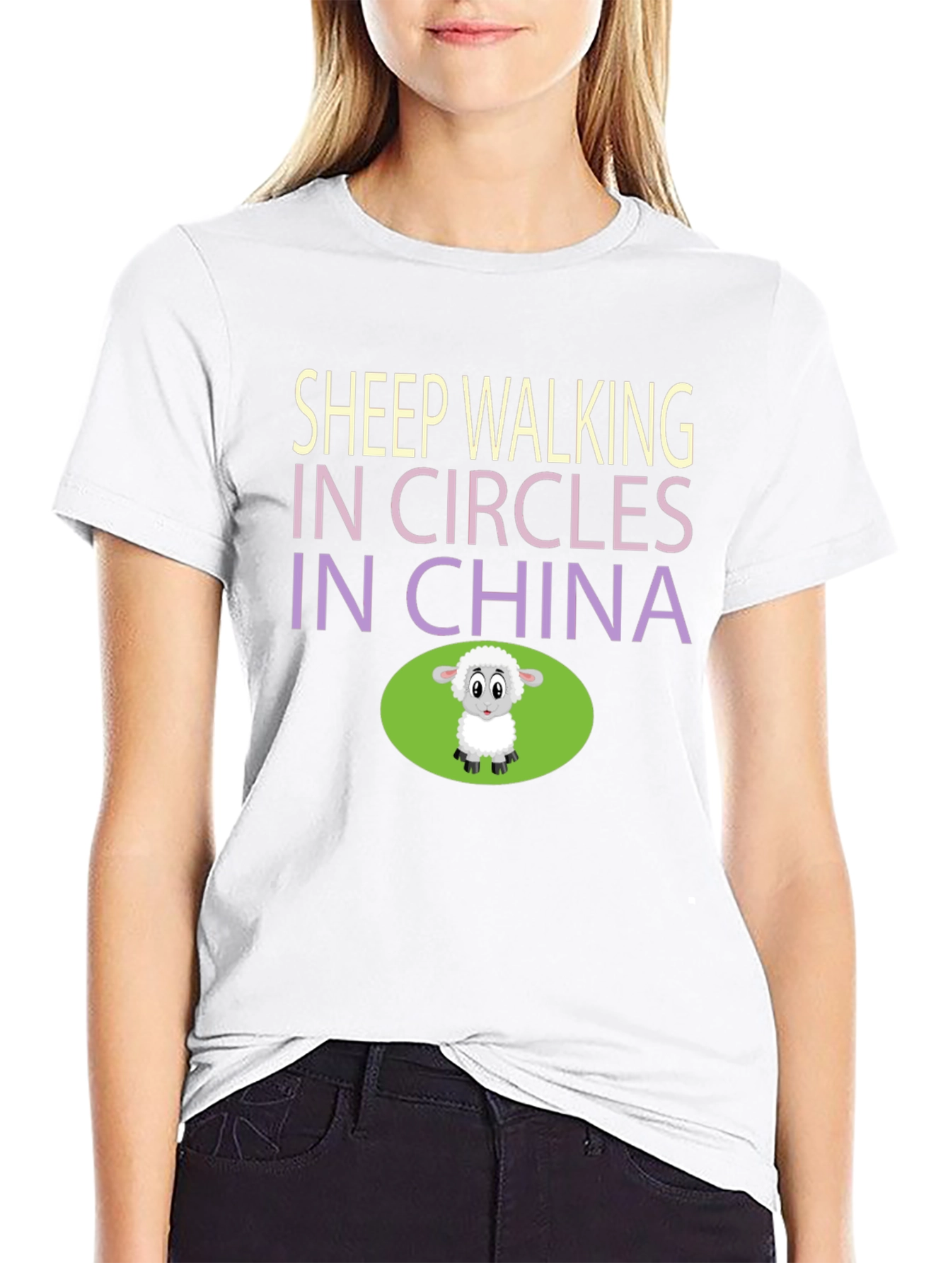 Sheep Walking in Circles T-Shirt