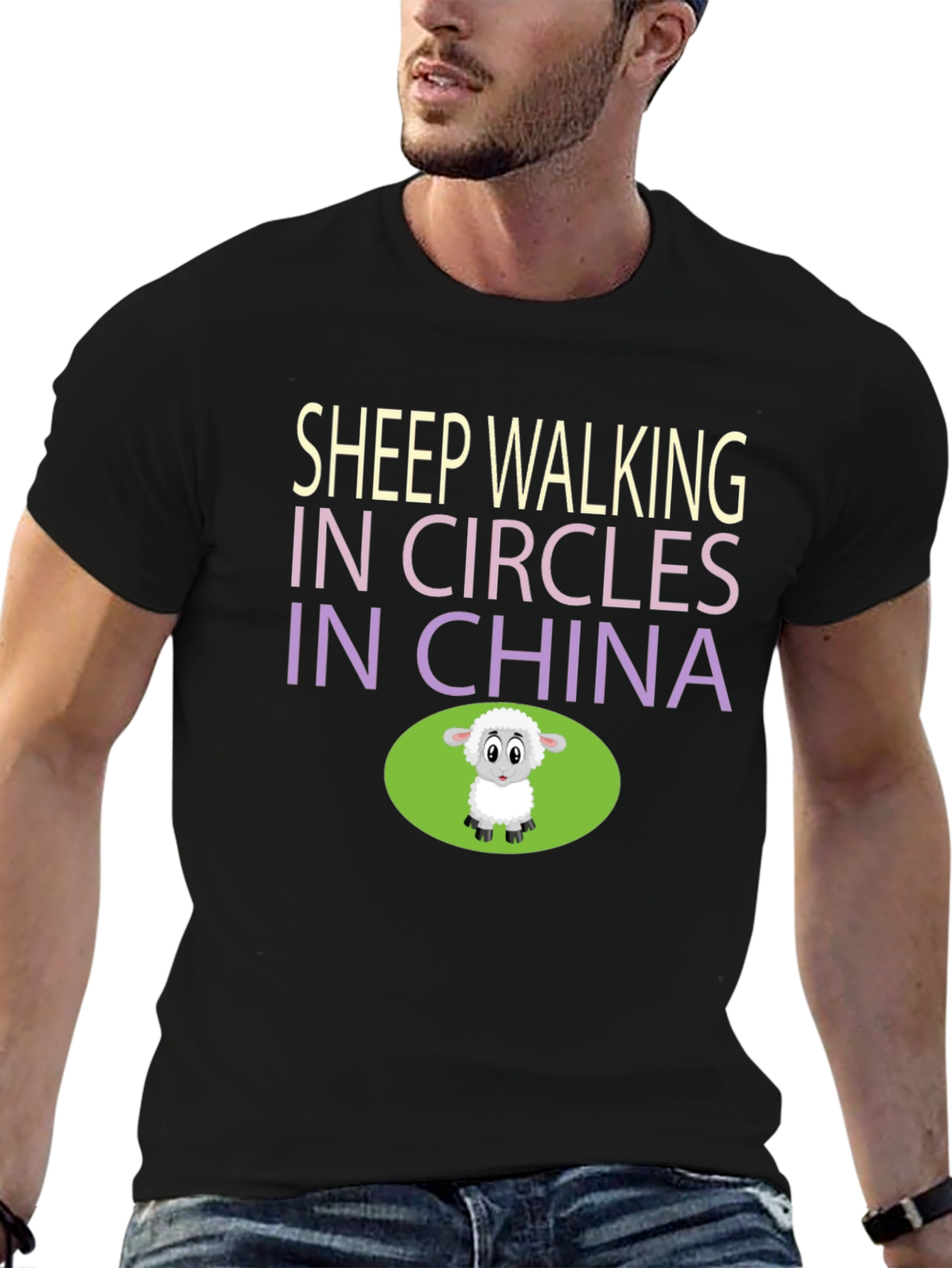 Sheep Walking in Circles T-Shirt