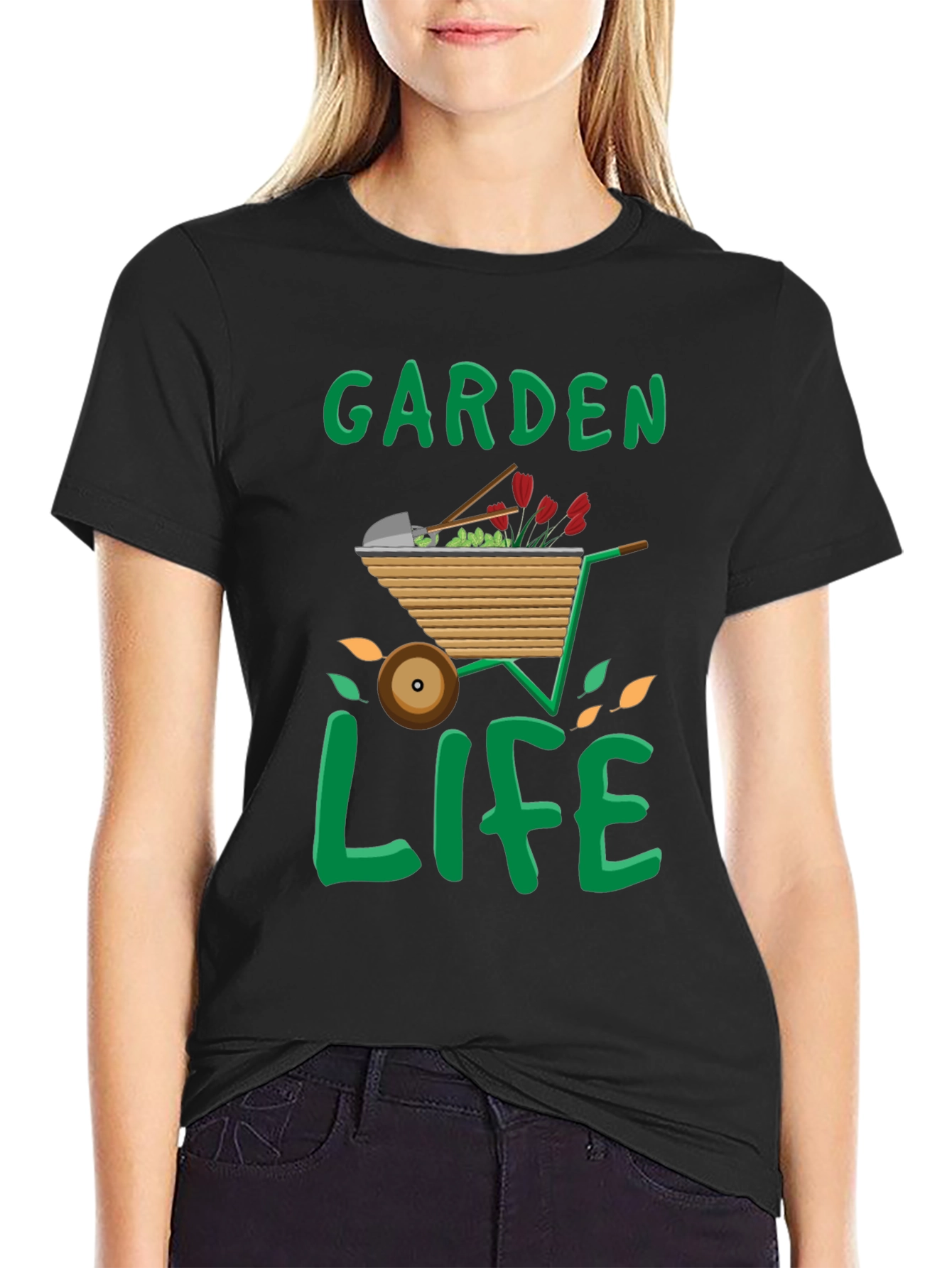Garden Life Graphic Tee - Gardening Enthusiast Shirt