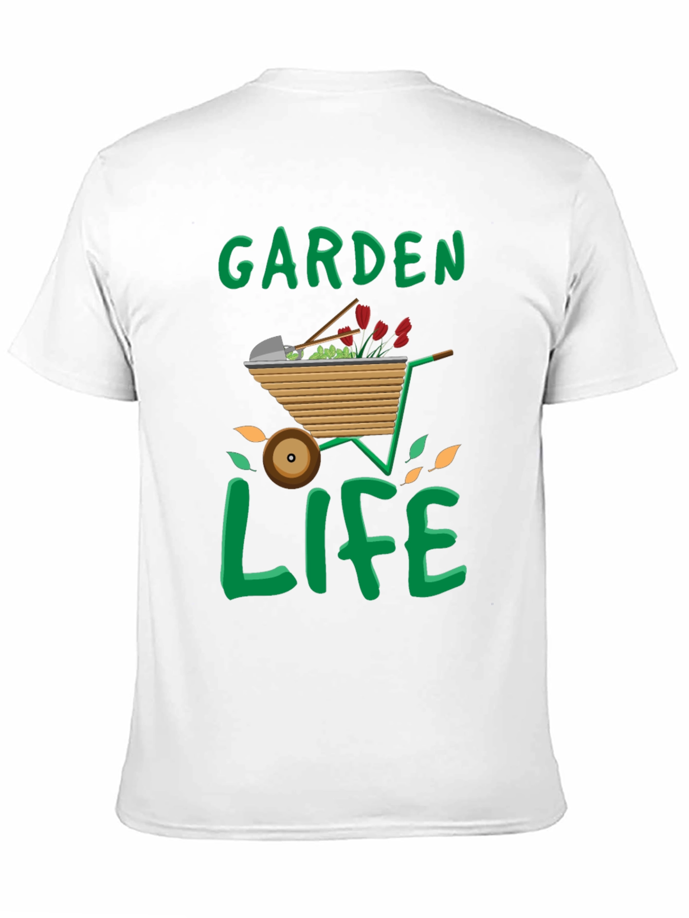 Garden Life Graphic Tee - Gardening Enthusiast Shirt