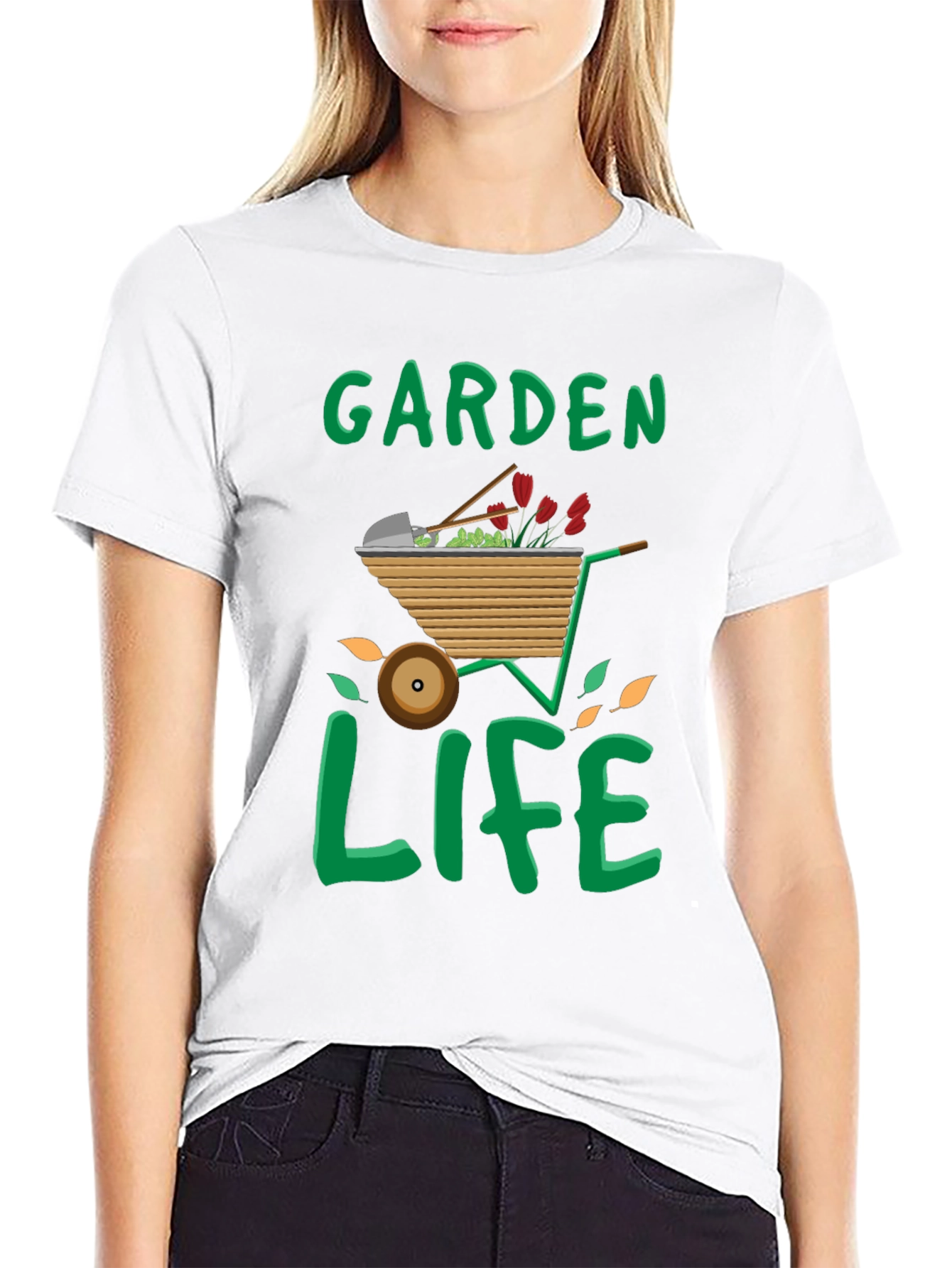 Garden Life Graphic Tee - Gardening Enthusiast Shirt
