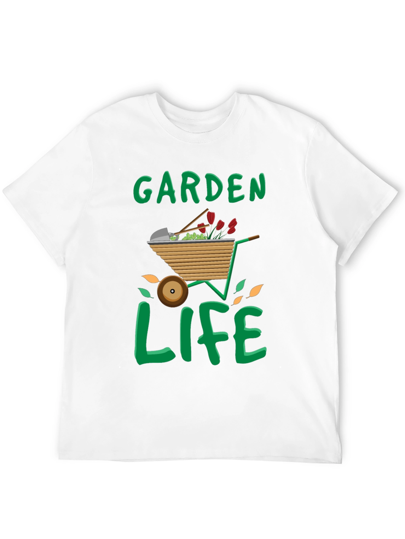 Garden Life Graphic Tee - Gardening Enthusiast Shirt