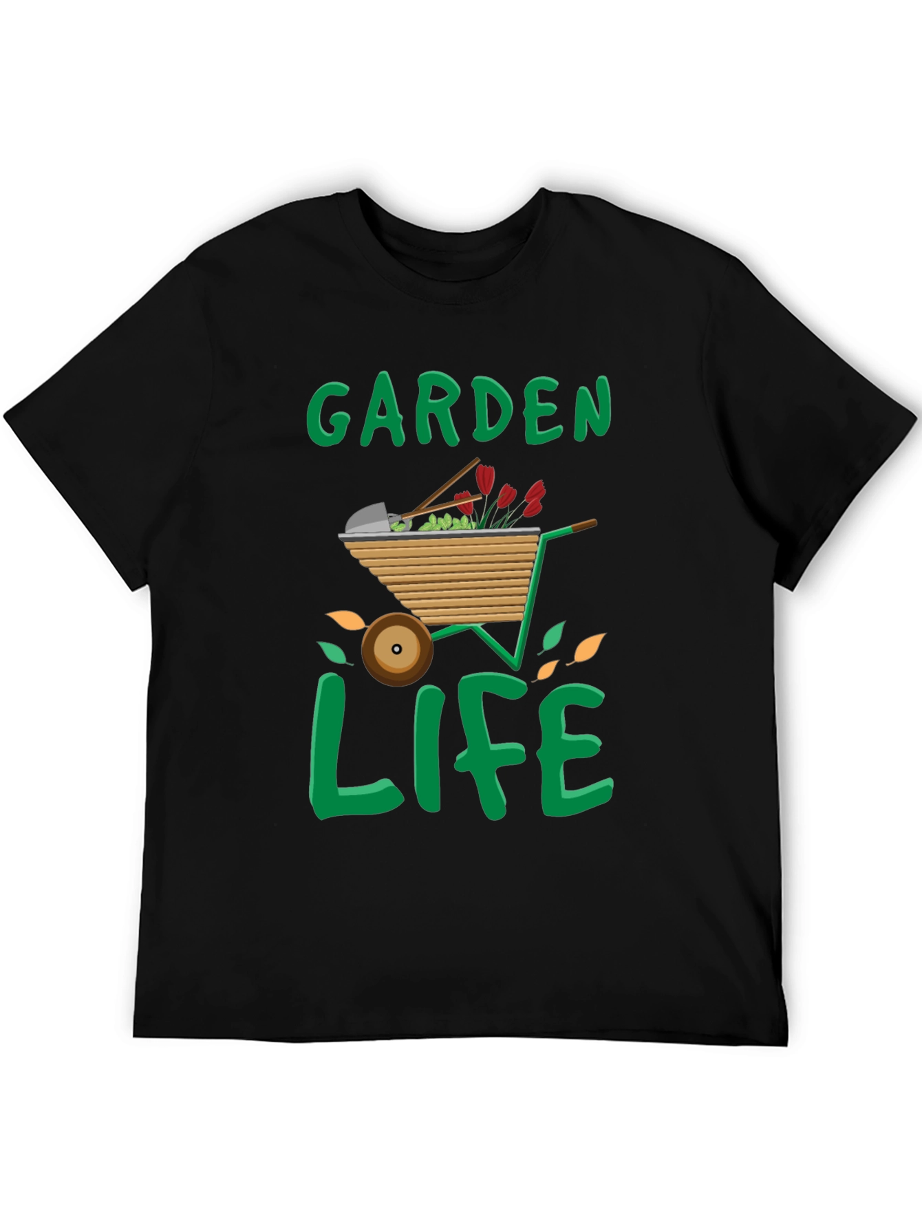 Garden Life Graphic Tee - Gardening Enthusiast Shirt