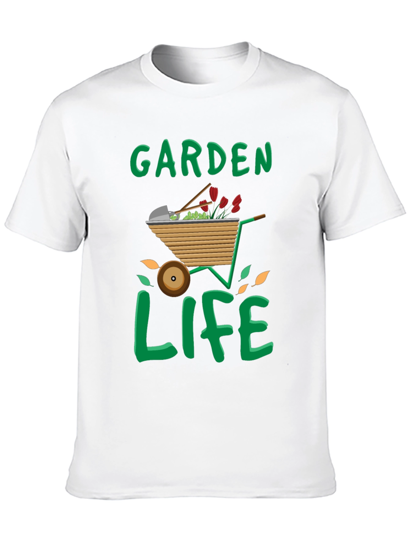 Garden Life Graphic Tee - Gardening Enthusiast Shirt