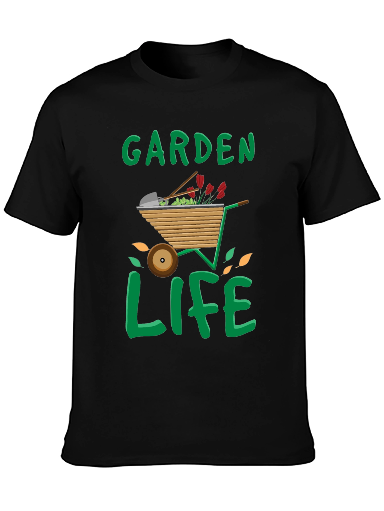 Garden Life Graphic Tee - Gardening Enthusiast Shirt