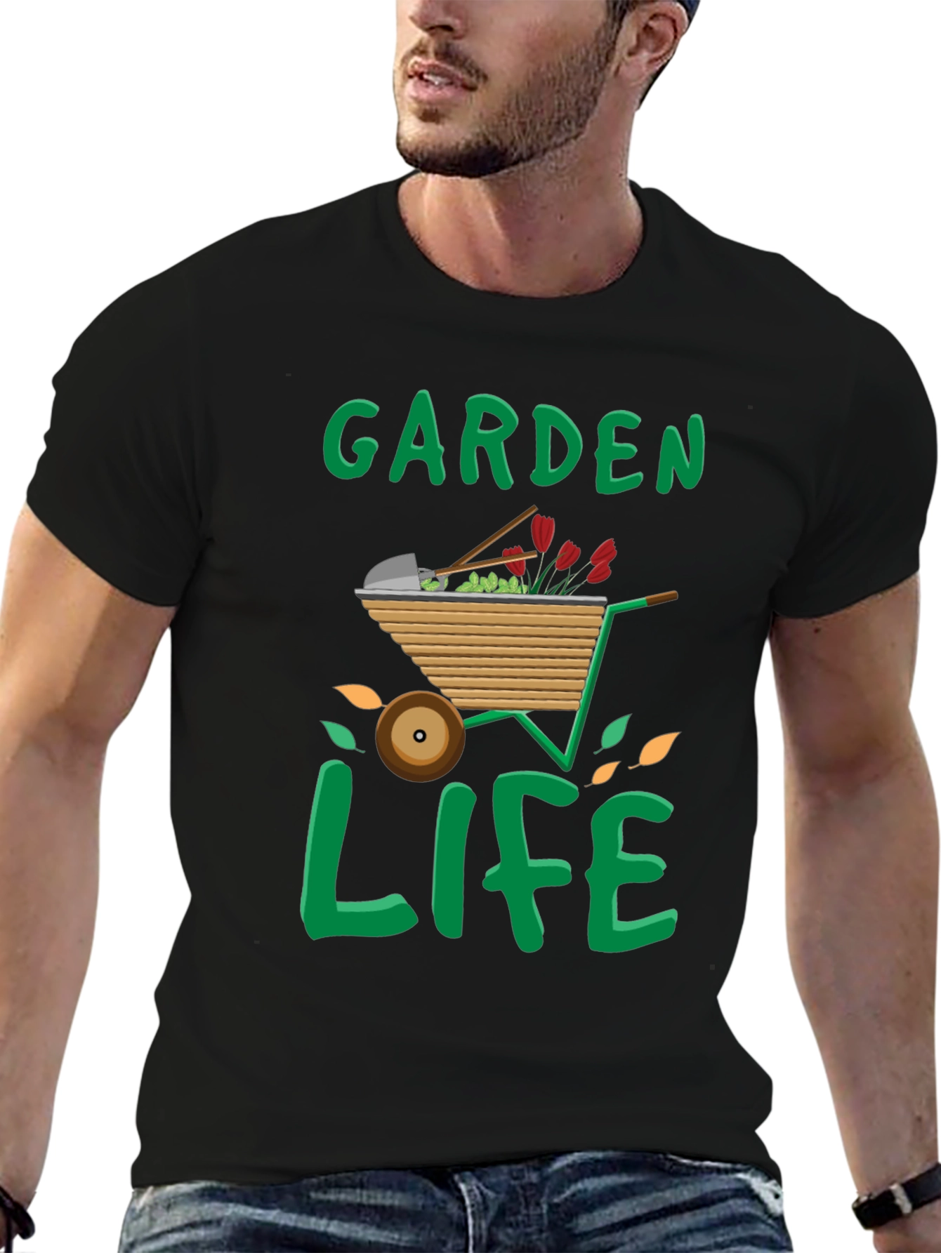 Garden Life Graphic Tee - Gardening Enthusiast Shirt