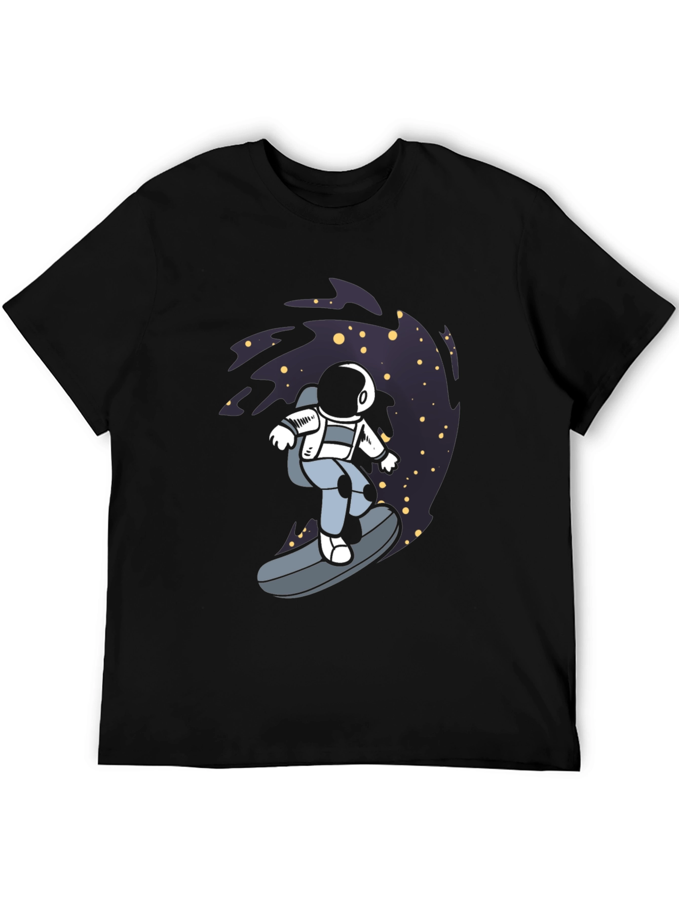 Astronaut Surfing T-Shirt - Space Adventure Tee