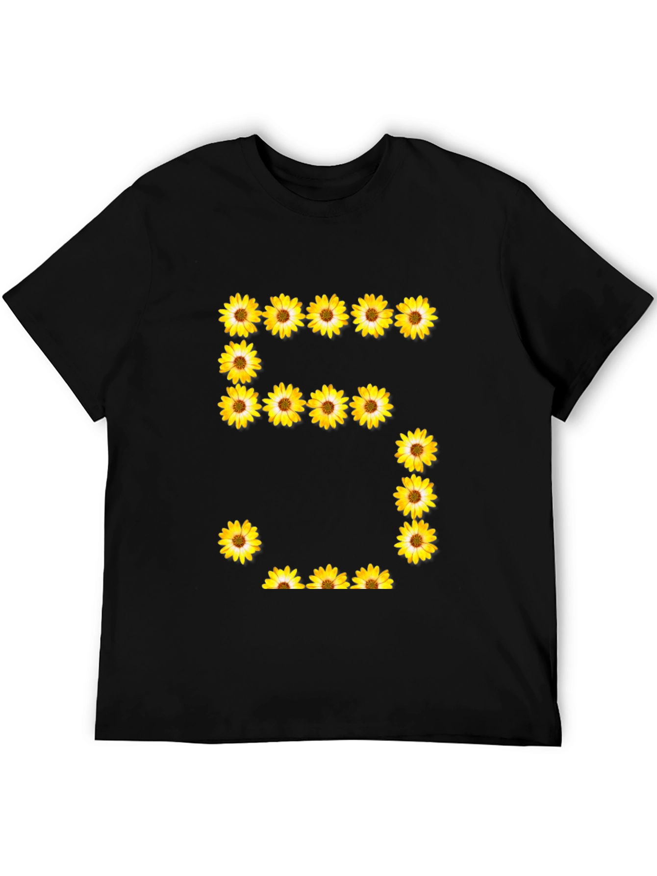 Floral Number 5 T-Shirt
