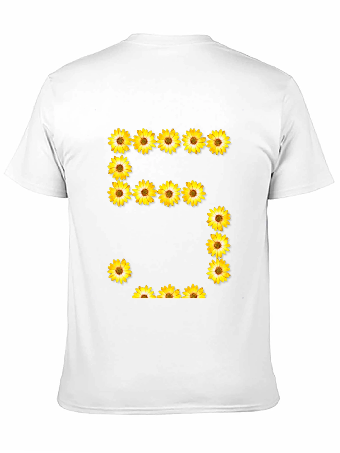 Floral Number 5 T-Shirt