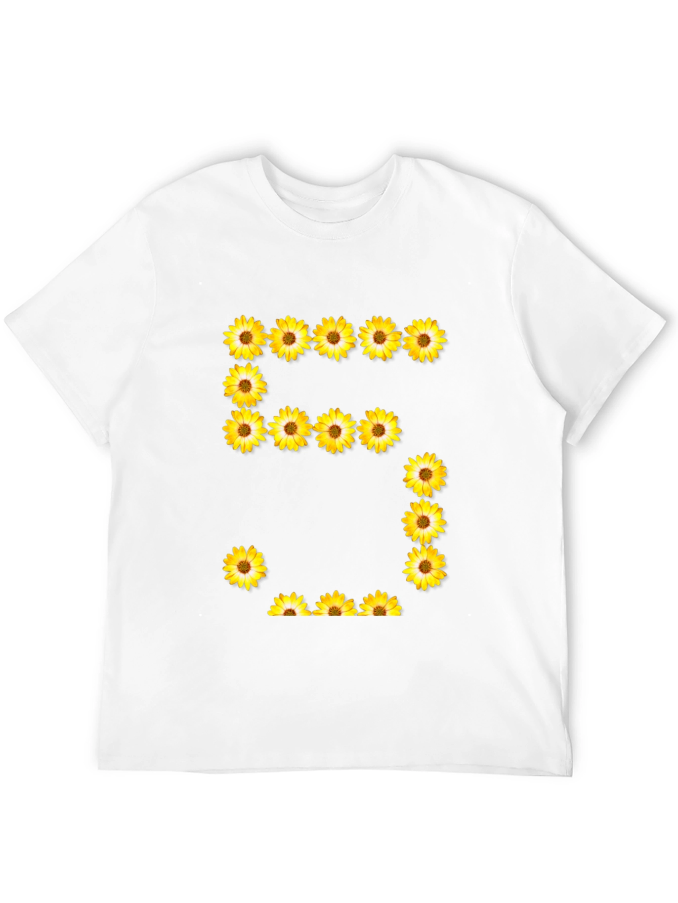 Floral Number 5 T-Shirt