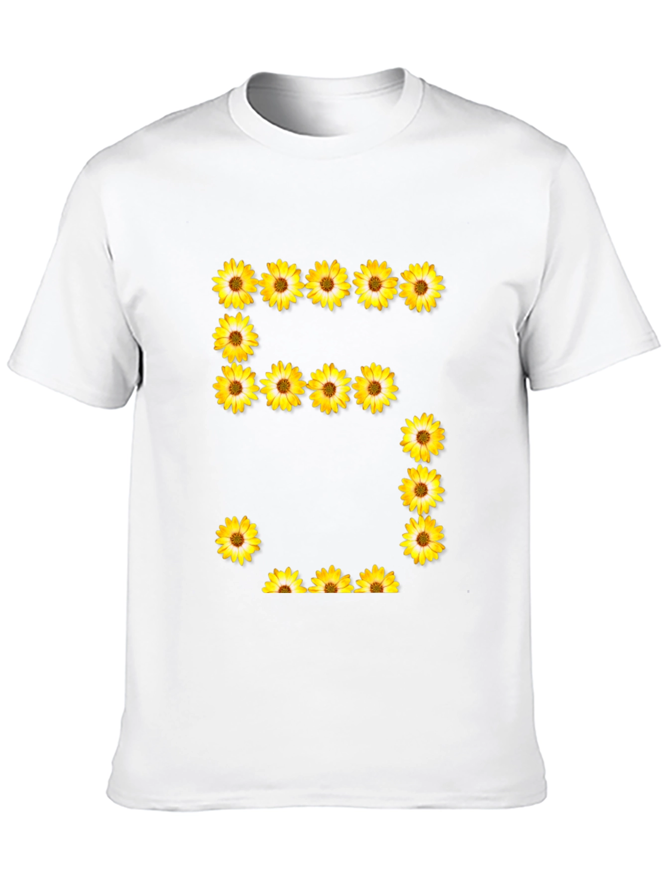 Floral Number 5 T-Shirt