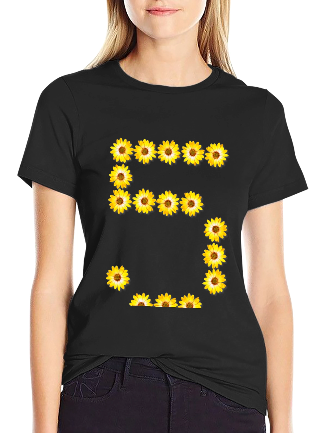 Floral Number 5 T-Shirt