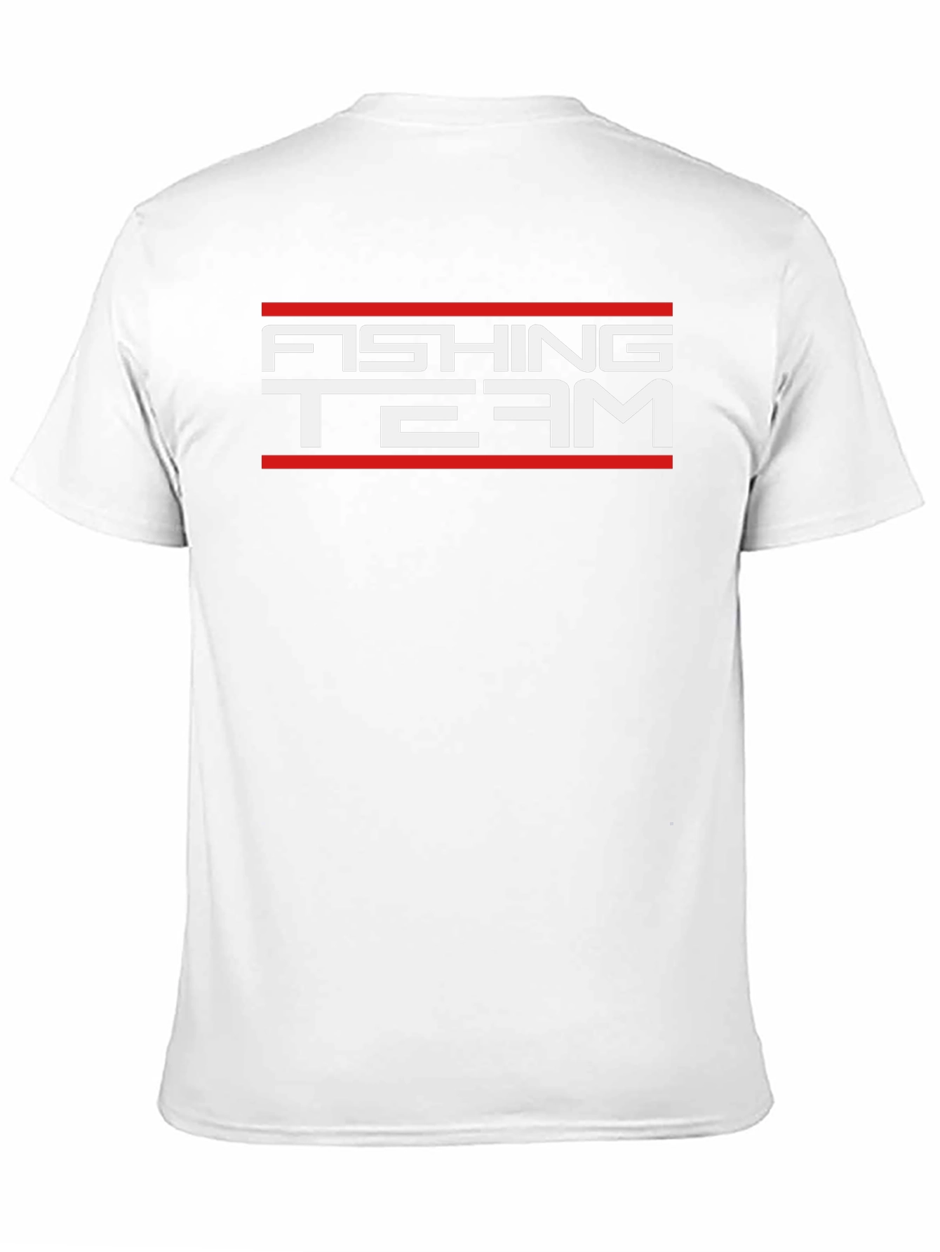Fishing Team Graphic T-Shirt - Black