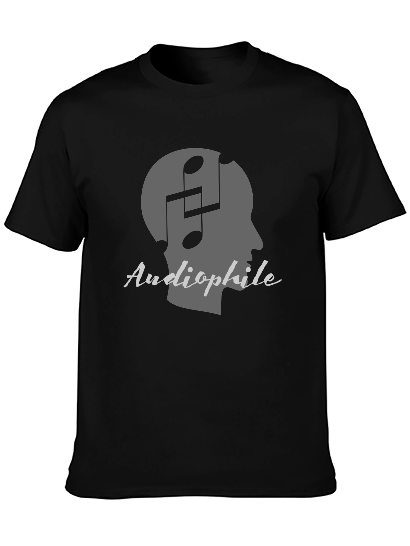 Audiophile Music Lover T-Shirt - Black
