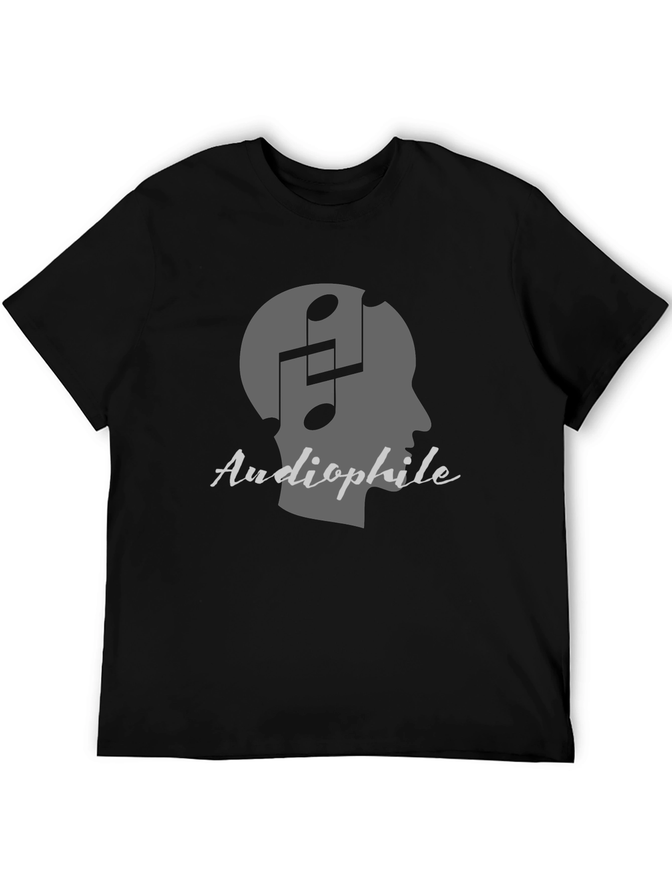 Audiophile Music Lover T-Shirt - Black