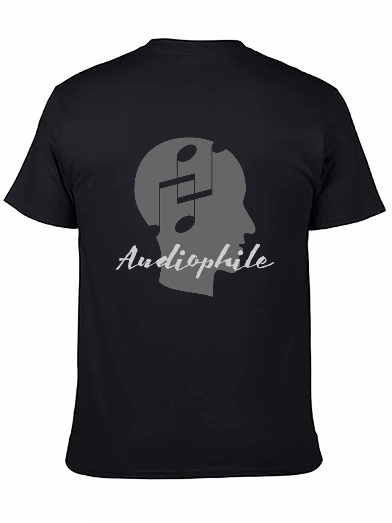 Audiophile Music Lover T-Shirt - Black