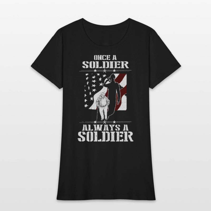 Veteran Design - Once A Soldier