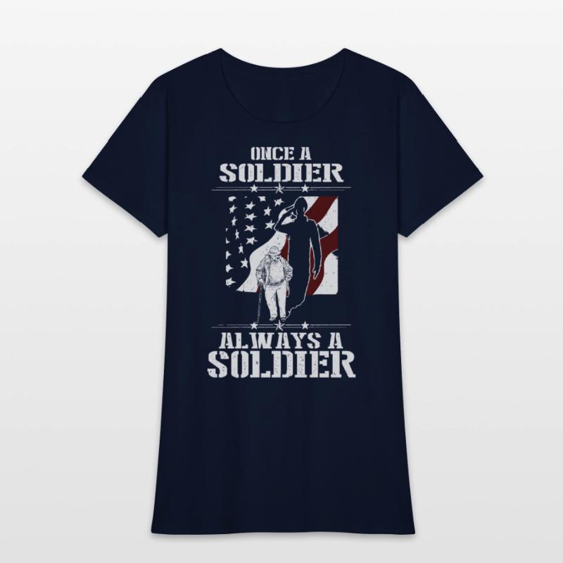 Veteran Design - Once A Soldier
