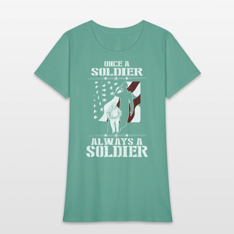 Veteran Design - Once A Soldier
