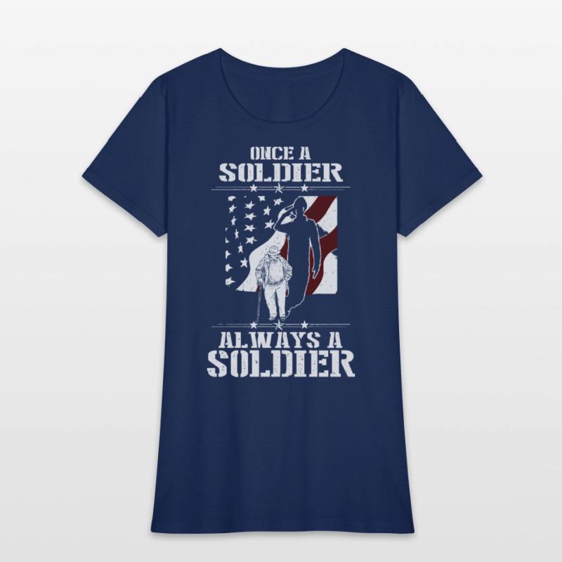 Veteran Design - Once A Soldier