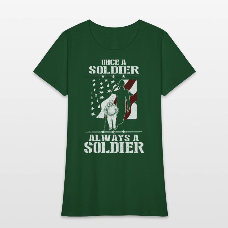 Veteran Design - Once A Soldier