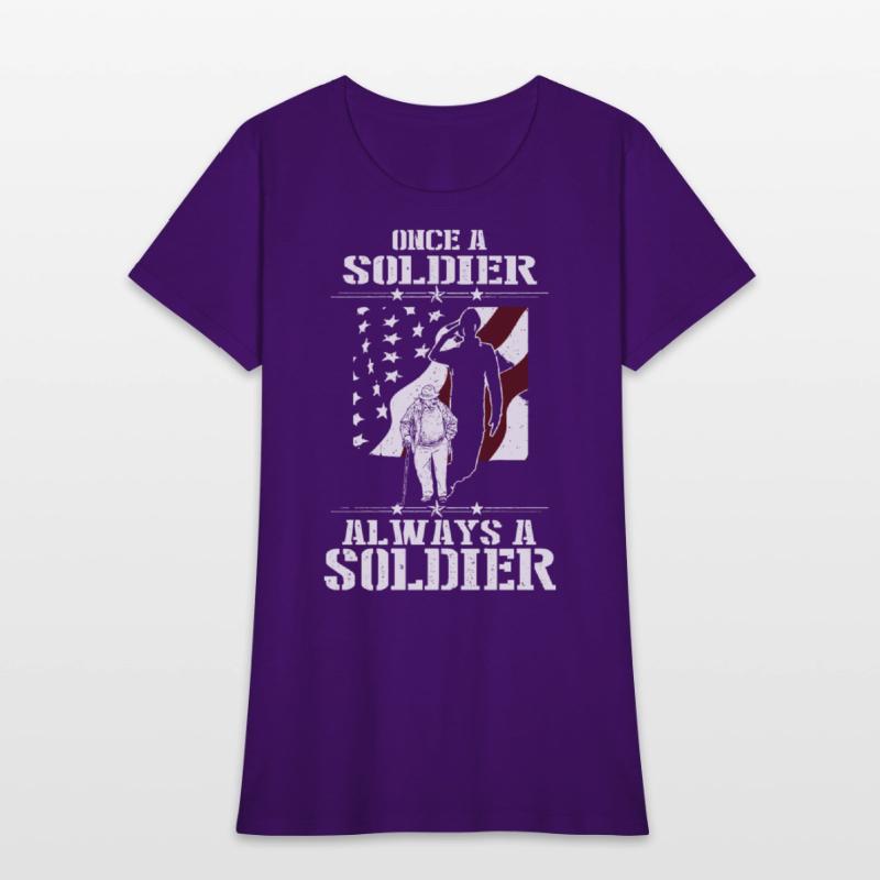 Veteran Design - Once A Soldier