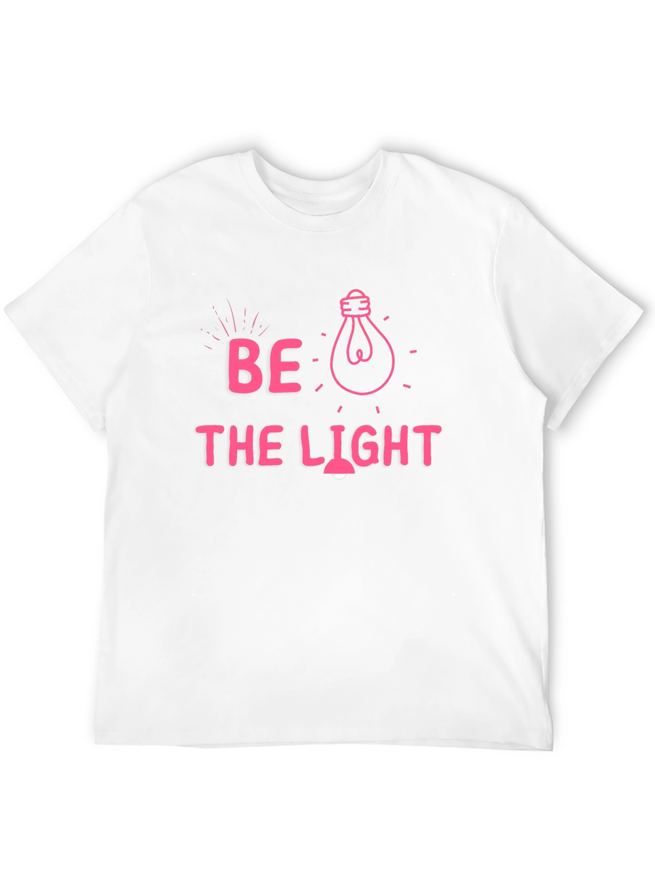 Be The Light Graphic T-Shirt - Inspiring Design