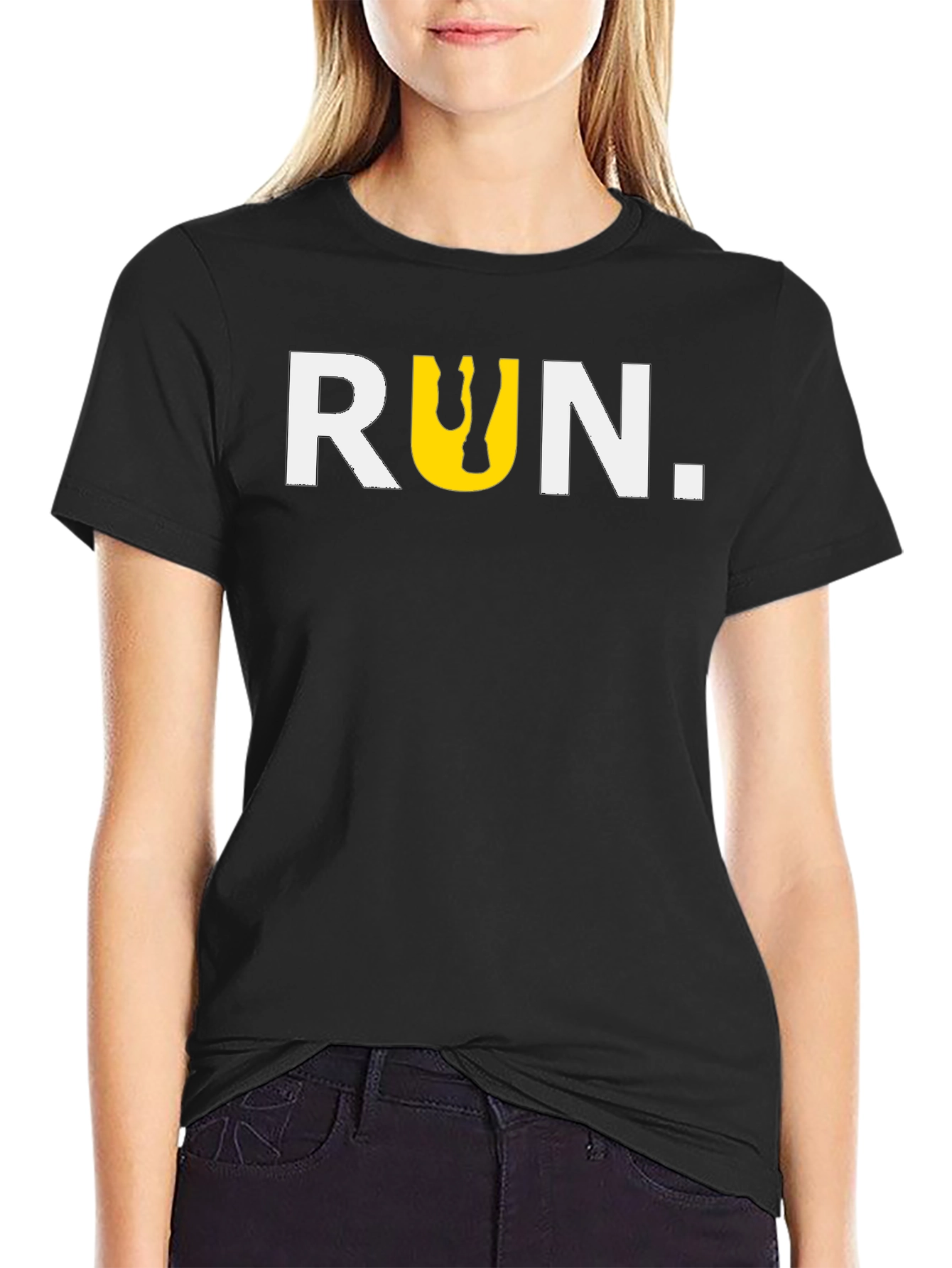 Run Graphic Tee - Motivational Runners T-Shirt