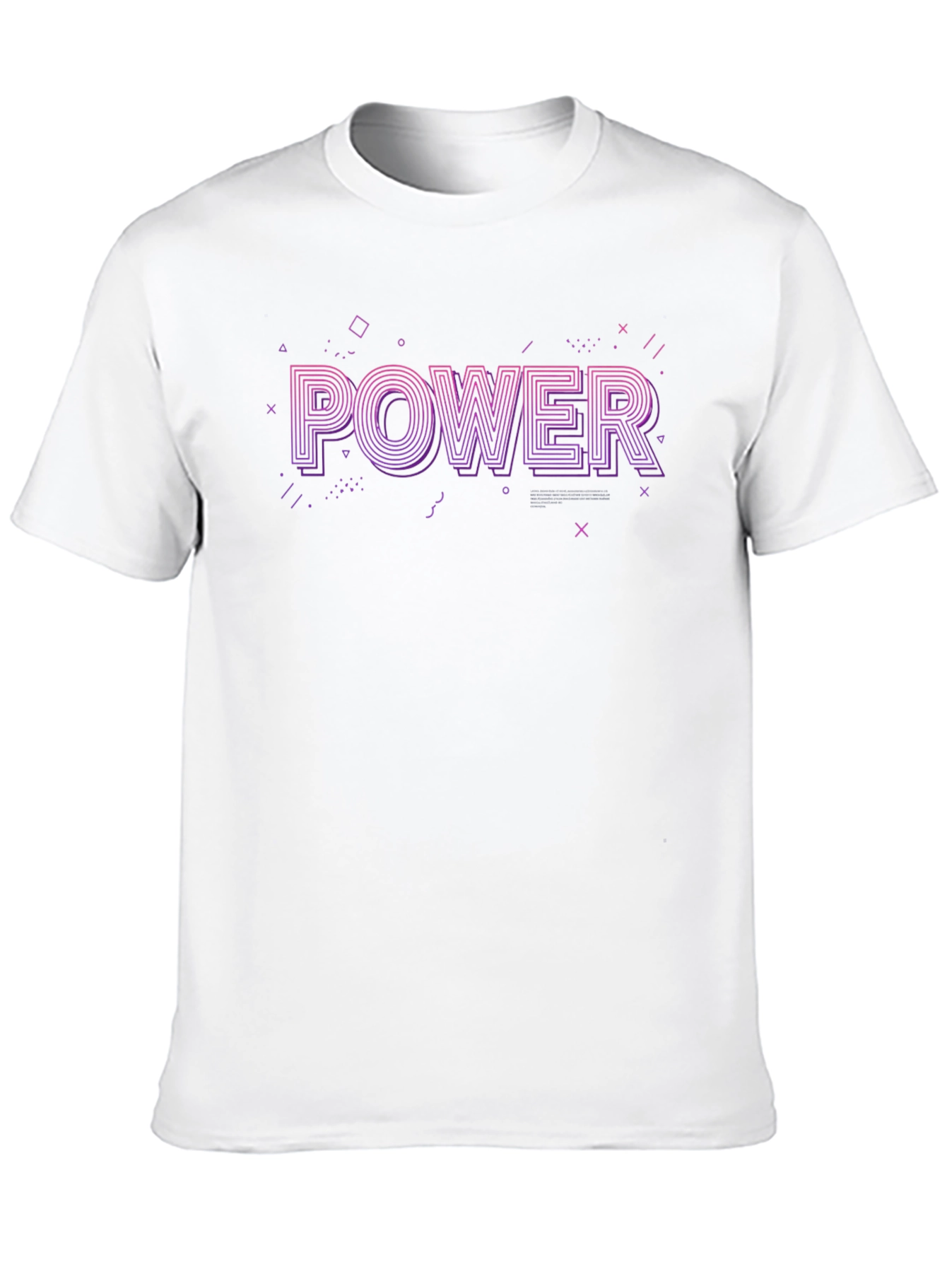 Geometric Power Graphic Tee