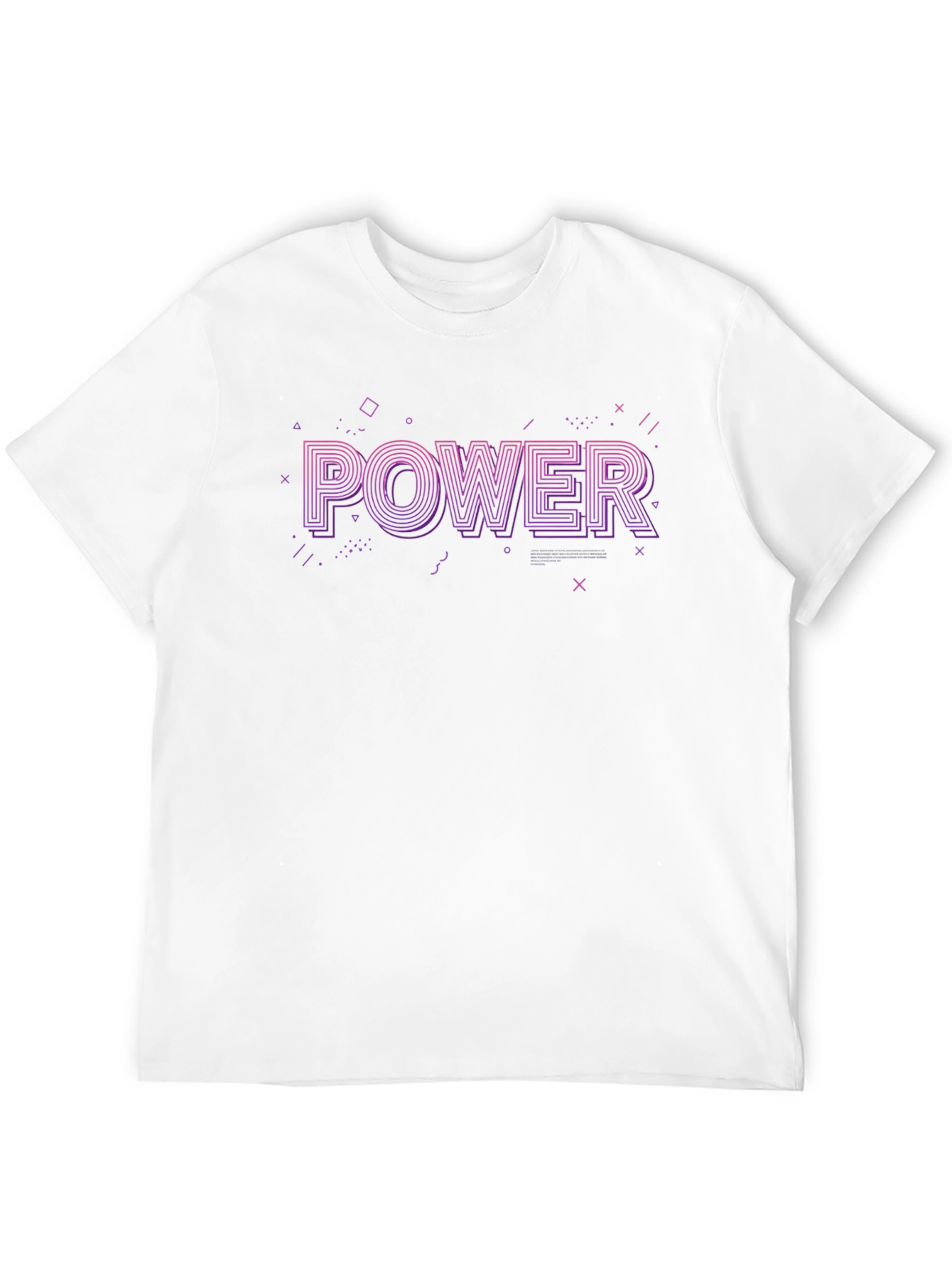 Geometric Power Graphic Tee