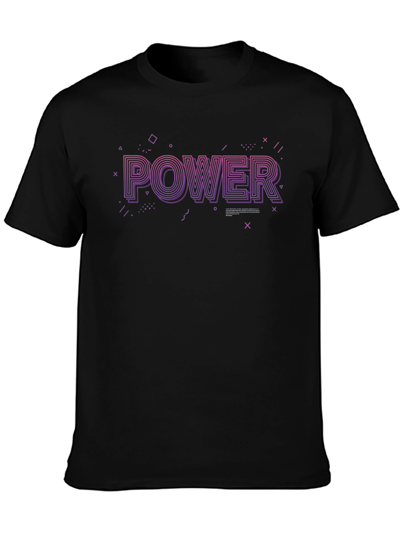 Geometric Power Graphic Tee