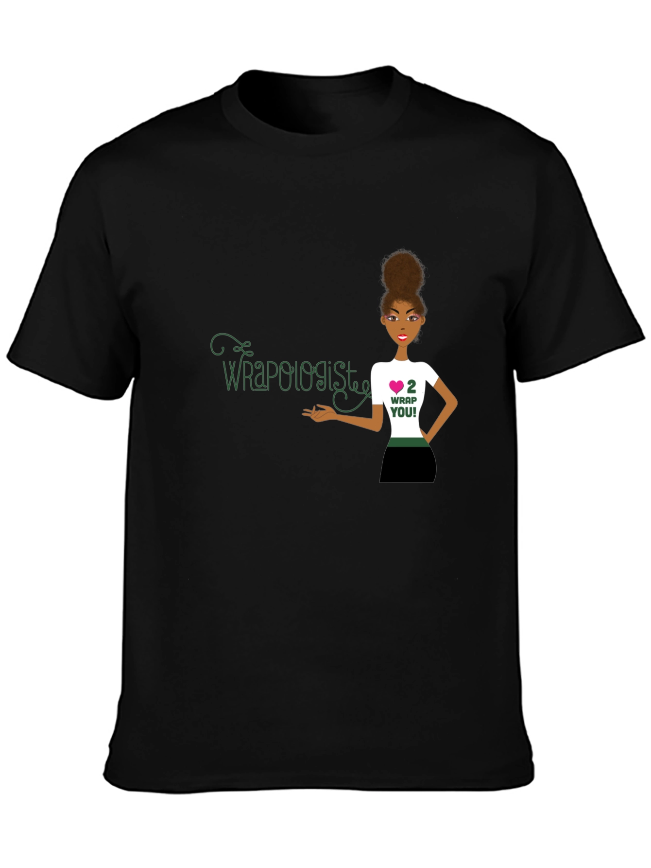 Wrapologist T-Shirt - Black