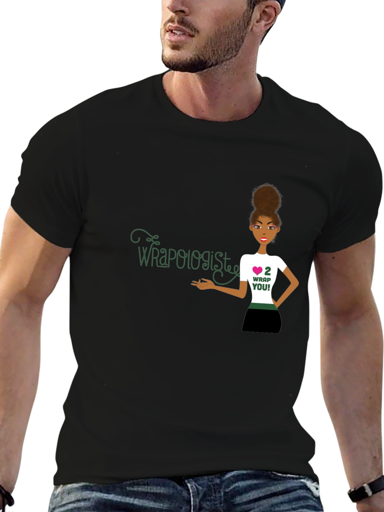 Wrapologist T-Shirt - Black