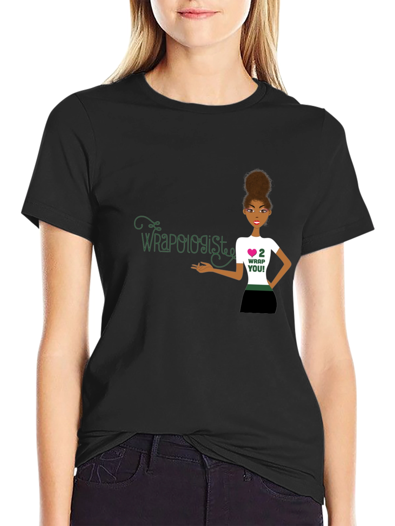 Wrapologist T-Shirt - Black