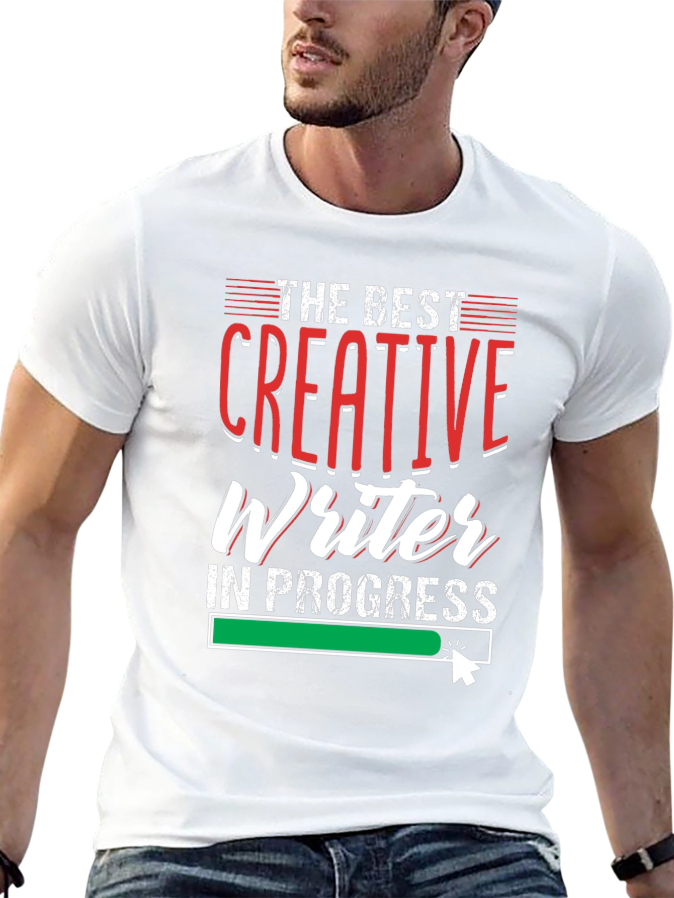 Creative Writer In Progress Black T-Shirt